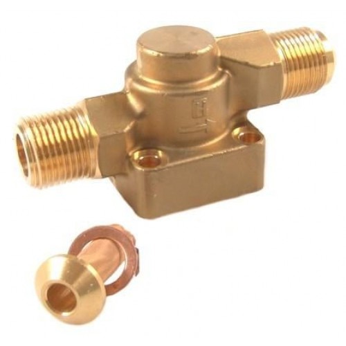 Thermostatisches Expansionsventil Unterteil Honeywell TMX - gerade, Anschluss 7/8x7/8 UNF Thermostatisches Expansionsventil Unterteil Honeywell TMX - gerade, Anschluss 7/8x7/8 UNF