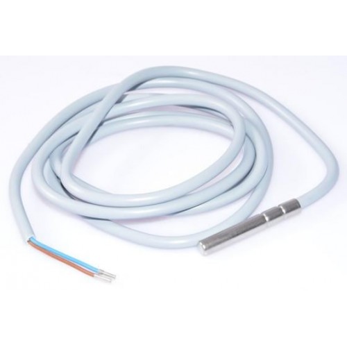 Fühler NTC, L = 1,5 m, Metallabdeckung 6x40 mm, PVC Kabel, Bereich -30 - +80°C, IP67 Fühler NTC, L = 1,5 m, Metallabdeckung 6x40 mm, PVC Kabel, Bereich -30 - +80°C, IP67
