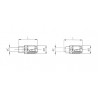 Füllstutzen 1/4C x 6,4 mm 1/4ODS WIGAM 1BA/6,4 Füllstutzen 1/4C x 6,4 mm 1/4ODS WIGAM 1BA/6,4