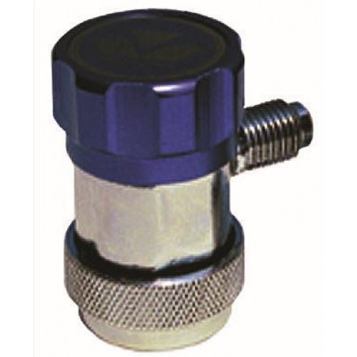 Serviceadapter Schnellkupplung Niederdruckseite R134a manuell 1/4" FL-Mx13mm Serviceadapter Schnellkupplung Niederdruckseite R134a manuell 1/4" FL-Mx13mm