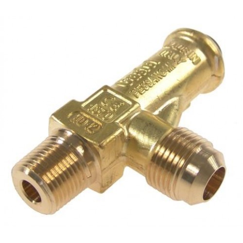 Sicherheitsventil CASTEL 3060/46C190, Schrauben 1/2" NPT - 3/4" G, 19 bar Sicherheitsventil CASTEL 3060/46C190, Schrauben 1/2" NPT - 3/4" G, 19 bar