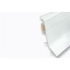 Einfache Sockelleiste aus PVC - RAL 9002 - L=4m, volle Verpackung 80 m Einfache Sockelleiste aus PVC - RAL 9002 - L=4m, volle Verpackung 80 m
