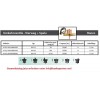 Spule mit Kabel für 4-Wege-Umkehrventile Ranco LDK-41, 240 V, 50-60 Hz, (5W) Spule mit Kabel für 4-Wege-Umkehrventile Ranco LDK-41, 240 V, 50-60 Hz, (5W)