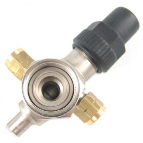 Rotalockventil, 2 Anschlüsse: 1" - 6 mm ODS, Frigomec Rotalockventil, 2 Anschlüsse: 1" - 6 mm ODS, Frigomec
