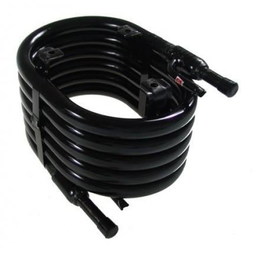 Röhrenkondensator KTT-02, 7,02 kW, ODS-Verbindung: Kältemittel 3/8", Wasser 1/2" Röhrenkondensator KTT-02, 7,02 kW, ODS-Verbindung: Kältemittel 3/8", Wasser 1/2"