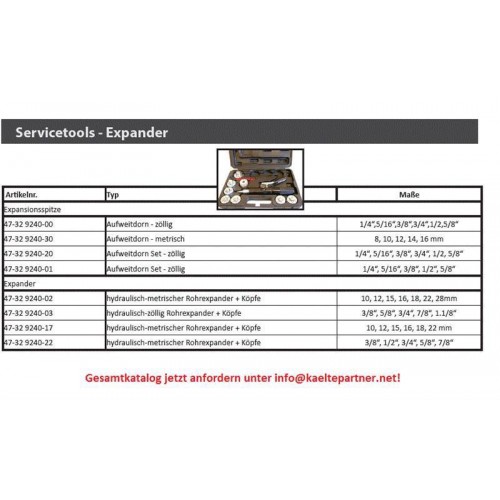 Aufweitdorn 1/4,5/16,3/8,3/4,1/2,5/8" Aufweitdorn 1/4,5/16,3/8,3/4,1/2,5/8"