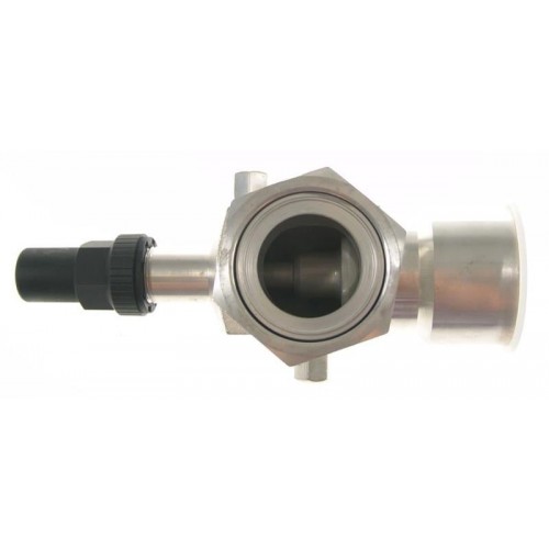 Rotalockventil, Anschlüsse 2.1/4", Ausgang 54 mm ODS, AWA Rotalockventil, Anschlüsse 2.1/4", Ausgang 54 mm ODS, AWA