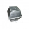 Deflektorhaube eckig mit Drahtgitter NW 350/350 mm Deflektorhaube eckig mit Drahtgitter NW 350/350 mm