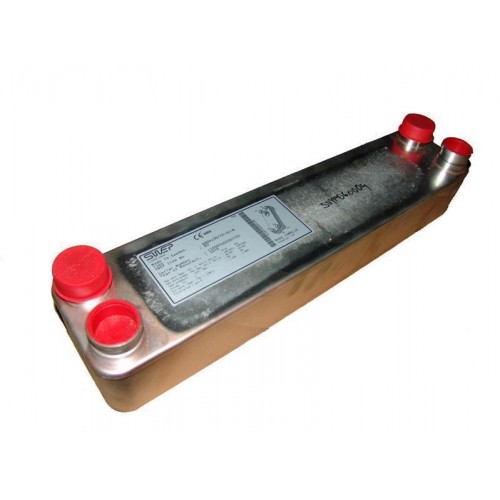 SWEP Plattenwärmetauscher, B8THx10/1P-SC-M, 4x3/4"&16(20) 1 kW SWEP Plattenwärmetauscher, B8THx10/1P-SC-M, 4x3/4"&16(20) 1 kW