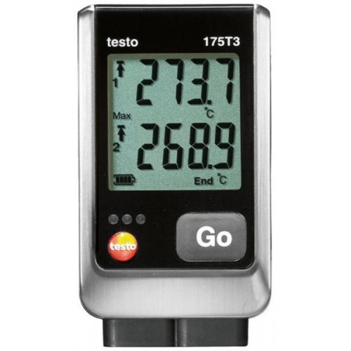 testo 175 T3, 2-Kanal Temperaturdatenlogger mit externen Sensoranschlüssen testo 175 T3, 2-Kanal Temperaturdatenlogger mit externen Sensoranschlüssen