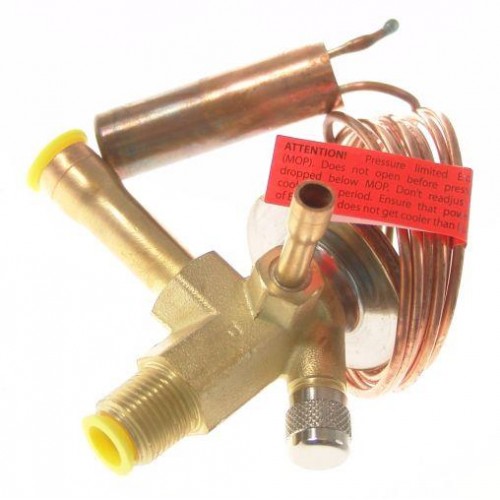 Therm. Expansionsventil Alco TISE-MW, R134a, R401A/B,R408A/B, MOP +14°C, ohne Düse Therm. Expansionsventil Alco TISE-MW, R134a, R401A/B,R408A/B, MOP +14°C, ohne Düse