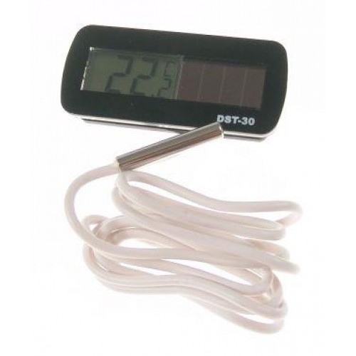 Sonnen-Digitalthermometer, -20 / +80°C, Auflösung 0,1°C, Fühler 1 m Sonnen-Digitalthermometer, -20 / +80°C, Auflösung 0,1°C, Fühler 1 m