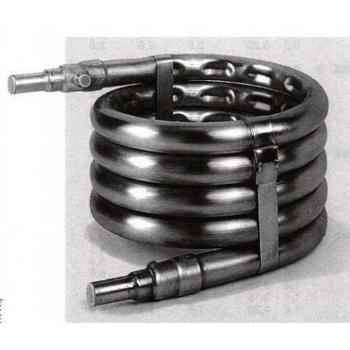 Koaxial-Verdampfer Schmöle. VS 4-12E CuNi10Fe1Mn, 10,5 kW, 1,5 m3/h Koaxial-Verdampfer Schmöle. VS 4-12E CuNi10Fe1Mn, 10,5 kW, 1,5 m3/h
