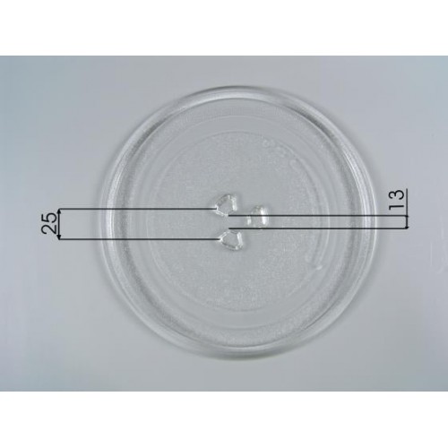 Glasteller für Mikrowellen Model D 245 mm Durchmesser Glasteller für Mikrowellen Model D 245 mm Durchmesser