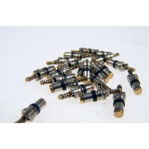 Füllstutzen (Schraderventileinsatz, Ventilkern) - Ventil 1/4" M, R134a, R404A, R407C, 60 bar, 83959/A1 Füllstutzen (Schraderventileinsatz, Ventilkern) - Ventil 1/4" M, R134a, R404A, R407C, 60 bar, 83959/A1