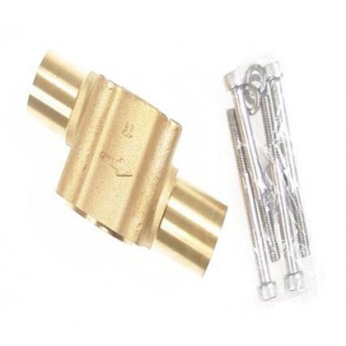 Thermostatisches Expansionsventil Unterteil Danfoss TE12/20, gerade, Eintritt Austritt 22x28mm Thermostatisches Expansionsventil Unterteil Danfoss TE12/20, gerade, Eintritt Austritt 22x28mm