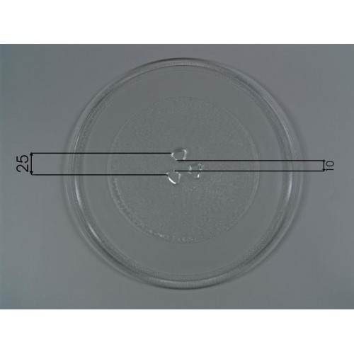 Glasteller für Mikrowellen - Model B - Ø 315 mm Glasteller für Mikrowellen - Model B - Ø 315 mm
