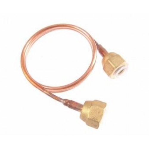 Druckausgleichsleitung / Kapillarrohr mit Überwurfmutter 1/4" SAE - 0,6 m Druckausgleichsleitung / Kapillarrohr mit Überwurfmutter 1/4" SAE - 0,6 m