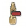 Kältemittelflaschenventil für R32 1L Kältemittelflaschen, 1/2 16 ACME SX x 5/16" SAE m, Wigam 121RGAS-5-WIG Kältemittelflaschenventil für R32 1L Kältemittelflaschen, 1/2 16 ACME SX x 5/16" SAE m, Wigam 121RGAS-5-WIG