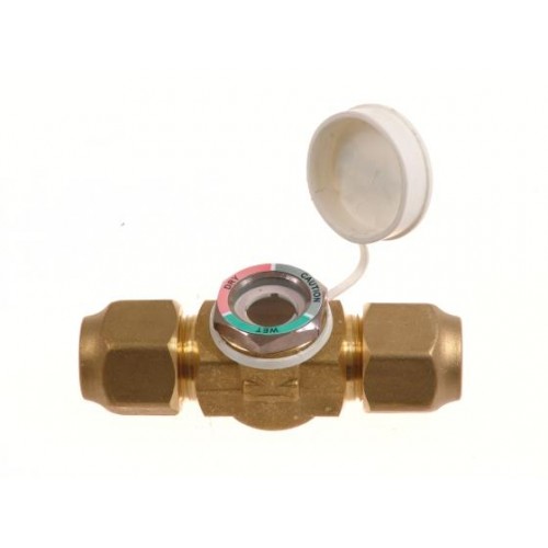 Schauglas Universal S12, 3/4 x 3/4" SAE, Bördelanschlüsse + Mutter Schauglas Universal S12, 3/4 x 3/4" SAE, Bördelanschlüsse + Mutter