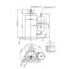 Rotationskompressor BOYARD, QXC-23K, vertikal, R407C, 220-240V/50 Hz, 13022 Btu/h Rotationskompressor BOYARD, QXC-23K, vertikal, R407C, 220-240V/50 Hz, 13022 Btu/h