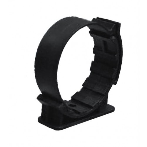 Rohrschelle einstellbar, Kunststoff, schwarz für Pythonmontage Ø 55-85 mm Rohrschelle einstellbar, Kunststoff, schwarz für Pythonmontage Ø 55-85 mm