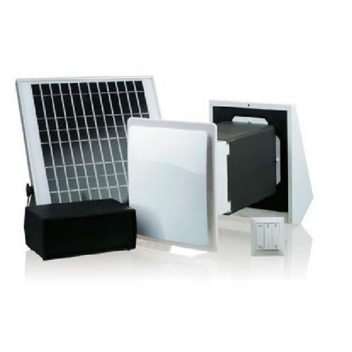 Lüftungsanlage (dezentrales Lüftungsgerät) KWL (kontrollierte Wohnraumlüftung) TwinFresh Solar SA-60 Pro, mit quadratischem Luftkanal 164x164 und Stromspeicher, max. Förderleistung 58 m3/h Lüftungsanlage (dezentrales Lüftungsgerät) KWL (kontrollierte Wohnraumlüftung) TwinFresh Solar SA-60 Pro, mit quadratischem Luftkanal 164x164 und Stromspeicher, max. Förderleistung 58 m3/h