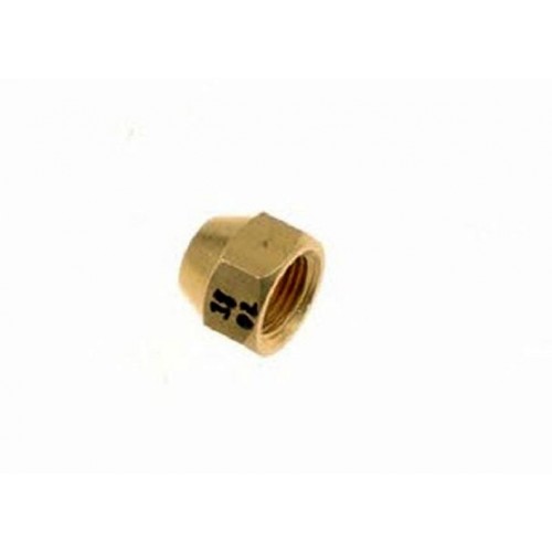 Bördelmutter / Überwurfmutter Gewinde 3/8" Lochgröße 6.35 mm (1/4") Bördelmutter / Überwurfmutter Gewinde 3/8" Lochgröße 6.35 mm (1/4")