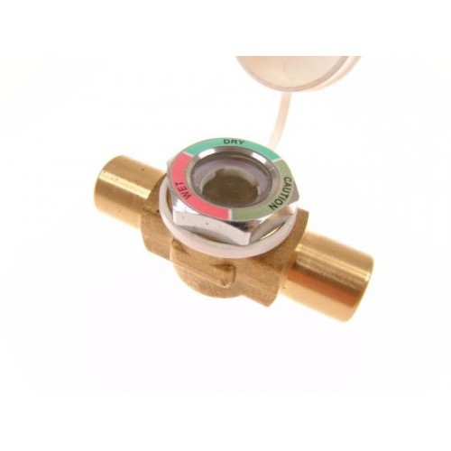 Schauglas Universal 08S, 1/2 x 1/2" ODS, Lötanschlüsse Schauglas Universal 08S, 1/2 x 1/2" ODS, Lötanschlüsse