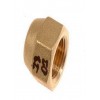 Bördelmutter / Überwurfmutter Gewinde 1/4" Lochgröße 6.35 mm (1/4") Bördelmutter / Überwurfmutter Gewinde 1/4" Lochgröße 6.35 mm (1/4")