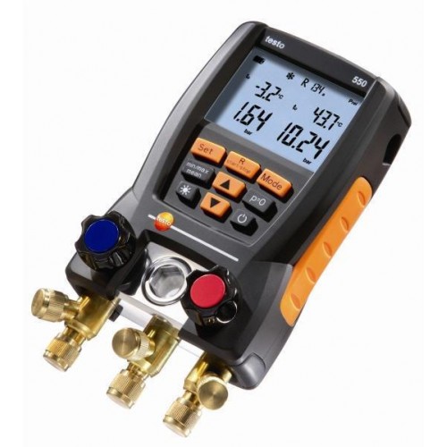 testo 550-2 Set digitale Monteurhilfe für Kälteanlagen und Wärmepumpen testo 550-2 Set digitale Monteurhilfe für Kälteanlagen und Wärmepumpen