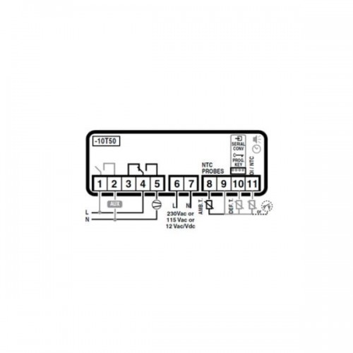 Carel Easy PJEZS0H000 elektronischer Kühlstellenregler inkl. 1 Fühler 230V Carel Easy PJEZS0H000 elektronischer Kühlstellenregler inkl. 1 Fühler 230V