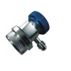 Serviceadapter Schnellkupplung für A/C Niederdruck, R134a, Außengewinde 1/4"SAE x 13mm Serviceadapter Schnellkupplung für A/C Niederdruck, R134a, Außengewinde 1/4"SAE x 13mm