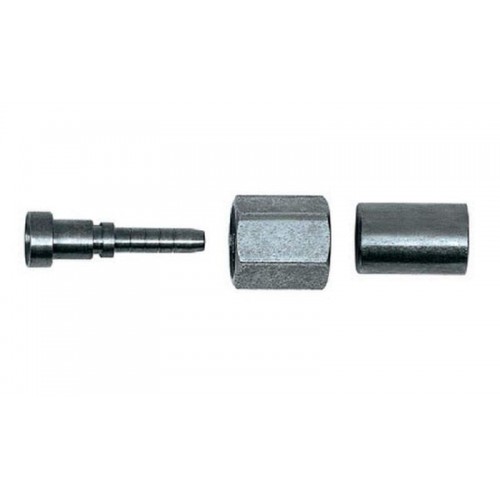 Pressfittings Anschluss 1/4"SAE gerade für 4,0 mm für Kapillarschlauch WIGAM WBA02M Pressfittings Anschluss 1/4"SAE gerade für 4,0 mm für Kapillarschlauch WIGAM WBA02M