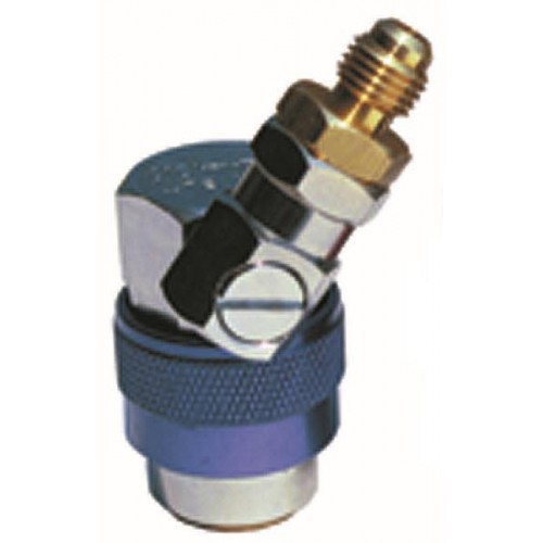 Serviceadapter Schnellkupplung E-Z Snap Niederdruckseite R134a 1/4" FL-M x 13mm Serviceadapter Schnellkupplung E-Z Snap Niederdruckseite R134a 1/4" FL-M x 13mm