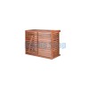 Verkleidung Außeneinheit S behandeltes Holz 680x900x450mm Verkleidung Außeneinheit S behandeltes Holz 680x900x450mm