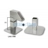 Dachdurchführung Alu mit höhenverstellbaren Unterbau 125x125mm H=400mm Dachdurchführung Alu mit höhenverstellbaren Unterbau 125x125mm H=400mm