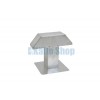 Dachdurchführung Alu Doppelauslass 200x200mm H=600mm Dachdurchführung Alu Doppelauslass 200x200mm H=600mm