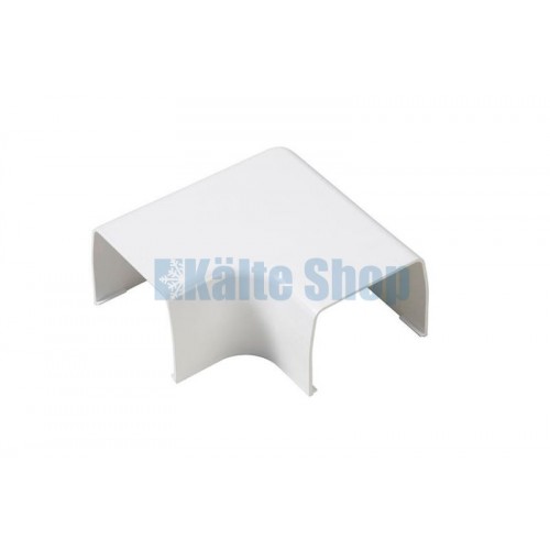 Flacher Bogen 90° Optimal Duct OD-80 weiß Flacher Bogen 90° Optimal Duct OD-80 weiß