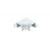 Flacher Bogen 90° Mini Duct 32x30mm elfenbein Flacher Bogen 90° Mini Duct 32x30mm elfenbein