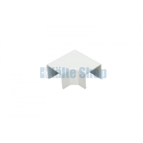Flacher Bogen 90° Mini Duct 32x30mm elfenbein Flacher Bogen 90° Mini Duct 32x30mm elfenbein