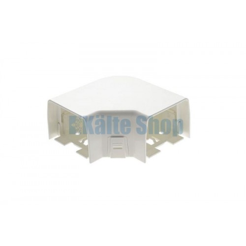 Flacher Bogen 90° Climclick 110 weiß Flacher Bogen 90° Climclick 110 weiß