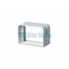 Verbindungsstück Speedi Duct 70x65mm elfenbein Verbindungsstück Speedi Duct 70x65mm elfenbein