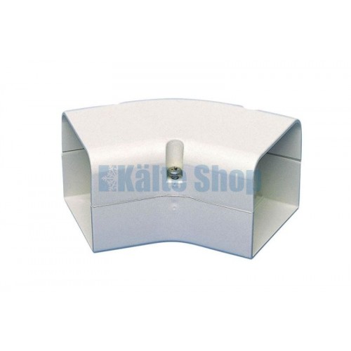 Flacher Bogen 90° Speedi Duct 105x65mm elfenbein Flacher Bogen 90° Speedi Duct 105x65mm elfenbein