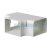 T-Stück Speedi Duct 105x65mm elfenbein T-Stück Speedi Duct 105x65mm elfenbein
