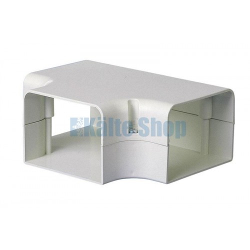 T-Stück Speedi Duct 105x65mm elfenbein T-Stück Speedi Duct 105x65mm elfenbein