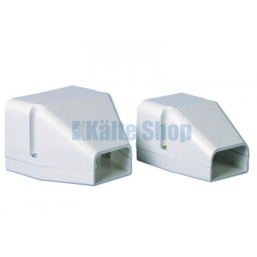 Endkanalstück Speedi Duct 105x65mm elfenbein Endkanalstück Speedi Duct 105x65mm elfenbein
