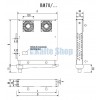 Thekenverdampfer RM70/350 m. einseitigen Luftausl. Rivacold Thekenverdampfer RM70/350 m. einseitigen Luftausl. Rivacold
