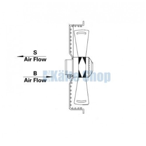 Axialventilator S4E300-AS72-50/S EBM Axialventilator S4E300-AS72-50/S EBM